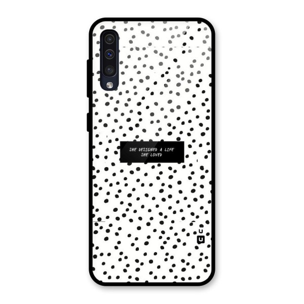 Life Loved Glass Back Case for Galaxy A50s