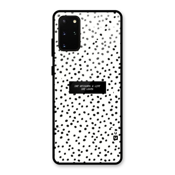 Life Loved Glass Back Case for Galaxy S20 Plus