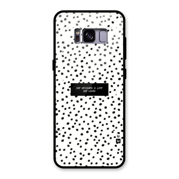 Life Loved Glass Back Case for Galaxy S8