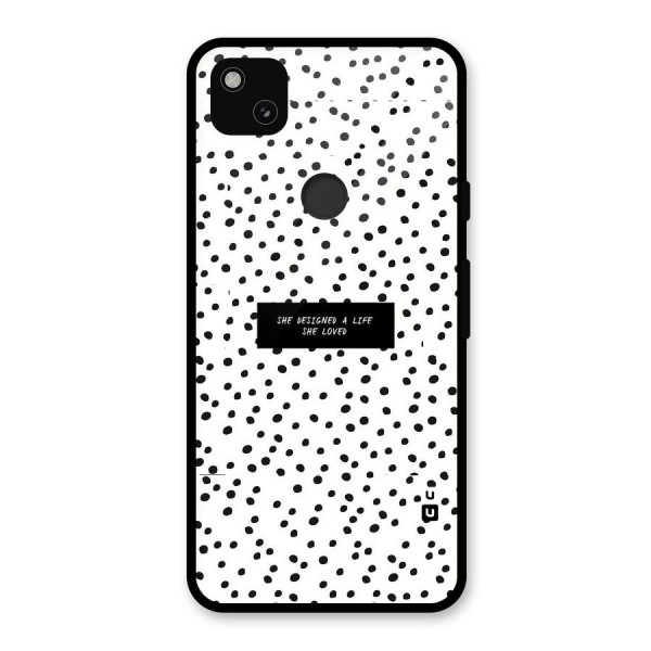 Life Loved Glass Back Case for Google Pixel 4a