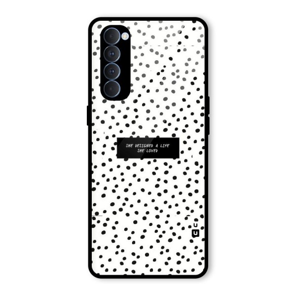 Life Loved Glass Back Case for Oppo Reno4 Pro