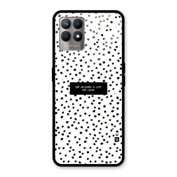 Life Loved Glass Back Case for Realme 8i