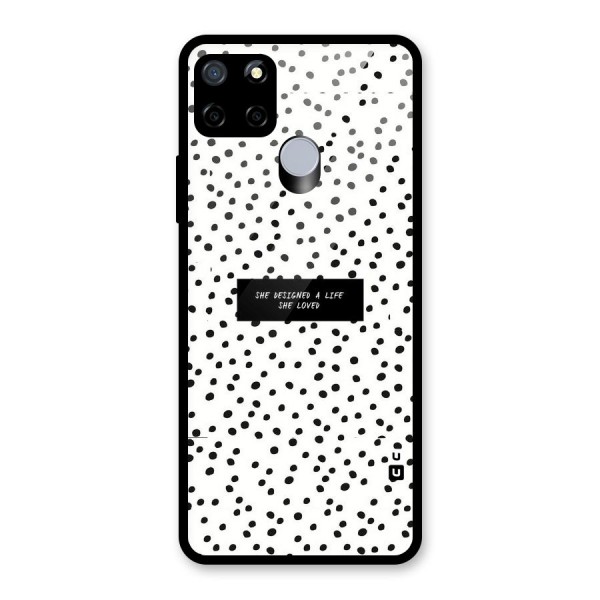 Life Loved Glass Back Case for Realme C15