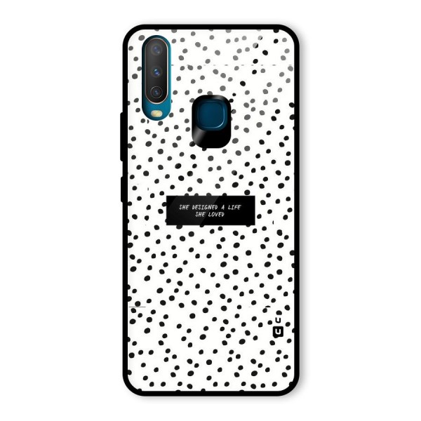 Life Loved Glass Back Case for Vivo Y15