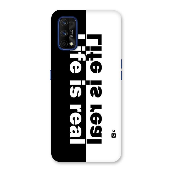 Life Reality Back Case for Realme 7 Pro