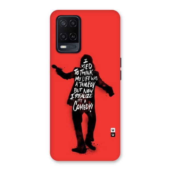 Life Tragedy Comedy Back Case for Oppo A54