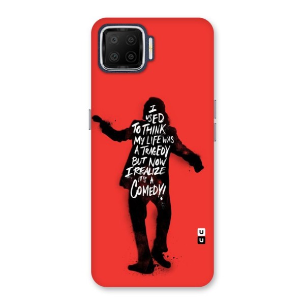 Life Tragedy Comedy Back Case for Oppo F17