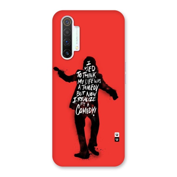 Life Tragedy Comedy Back Case for Realme X3