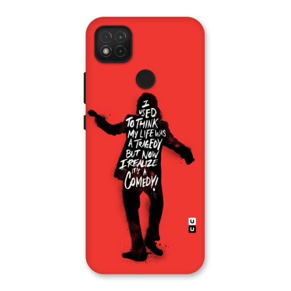 Life Tragedy Comedy Back Case for Redmi 9C