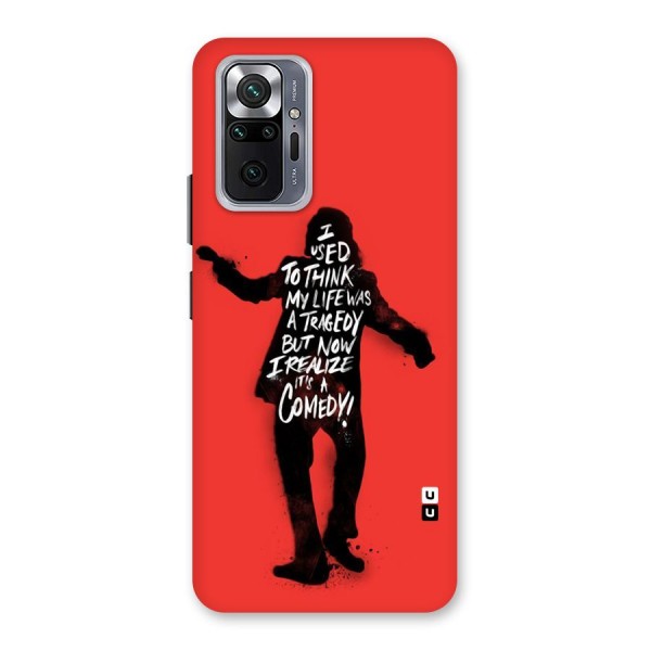 Life Tragedy Comedy Back Case for Redmi Note 10 Pro