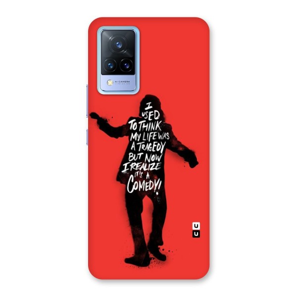 Life Tragedy Comedy Back Case for Vivo V21 5G