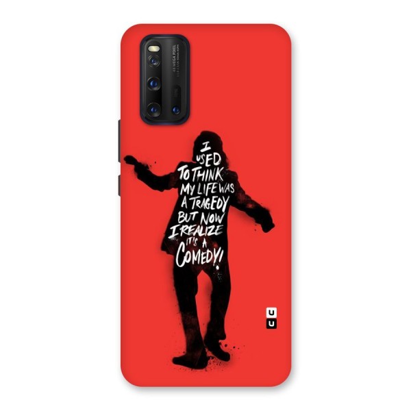 Life Tragedy Comedy Back Case for Vivo iQOO 3