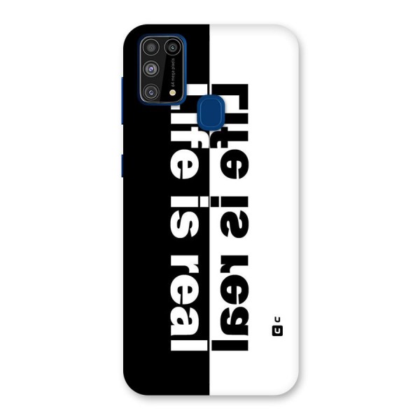 Life is Real Back Case for Galaxy F41