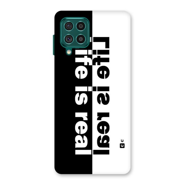 Life is Real Back Case for Galaxy F62