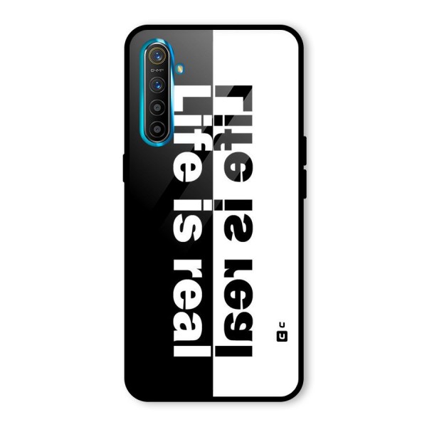 Life is Real Glass Back Case for Realme XT