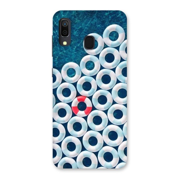 Light Blue Allure Back Case for Galaxy A20