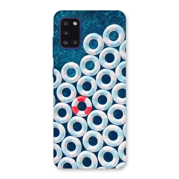 Light Blue Allure Back Case for Galaxy A31