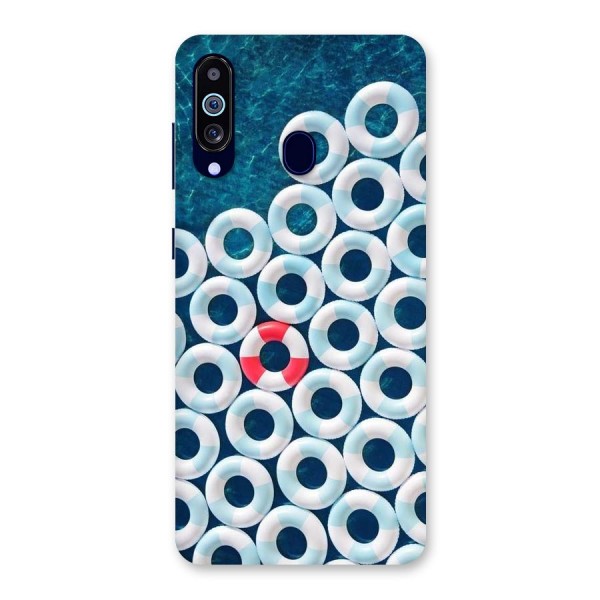 Light Blue Allure Back Case for Galaxy A60