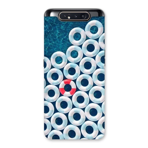 Light Blue Allure Back Case for Galaxy A80