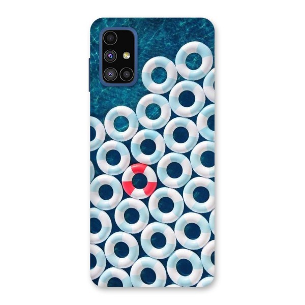 Light Blue Allure Back Case for Galaxy M51