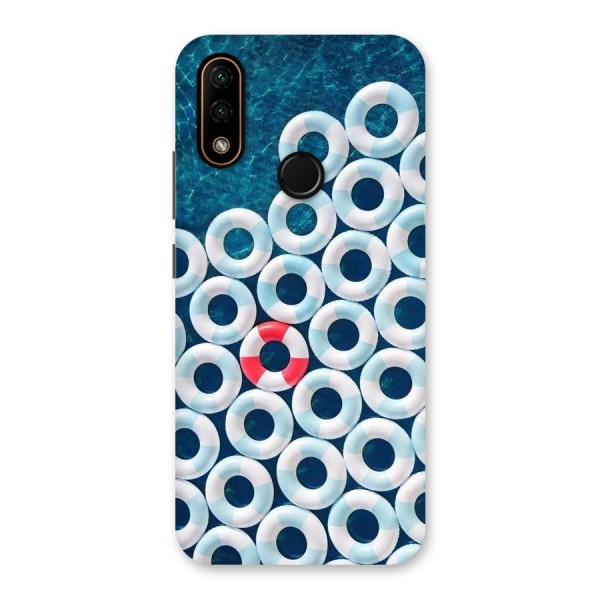 Light Blue Allure Back Case for Lenovo A6 Note