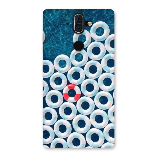 Light Blue Allure Back Case for Nokia 8 Sirocco