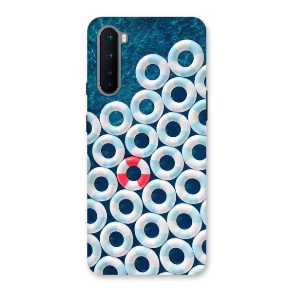 Light Blue Allure Back Case for OnePlus Nord