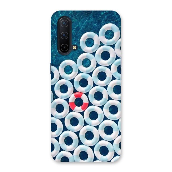 Light Blue Allure Back Case for OnePlus Nord CE 5G
