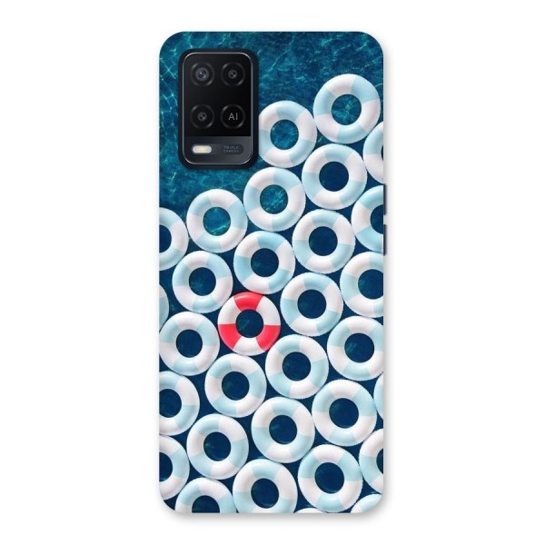 Light Blue Allure Back Case for Oppo A54