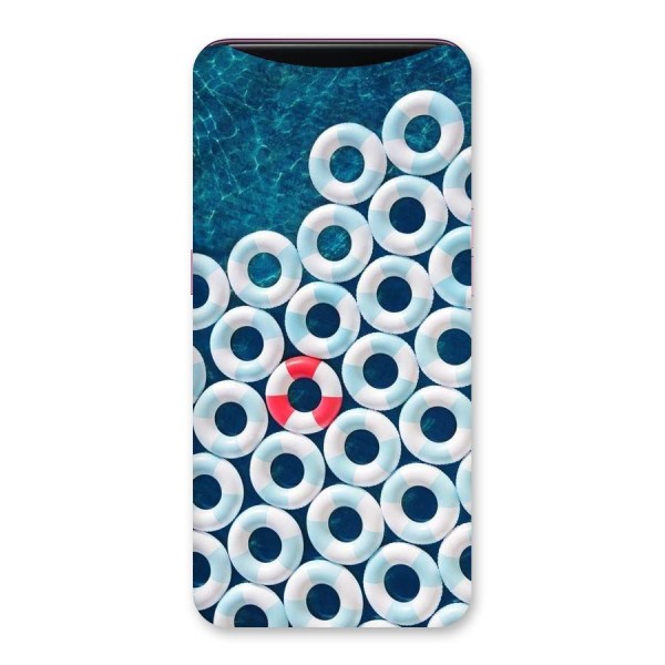 Light Blue Allure Back Case for Oppo Find X