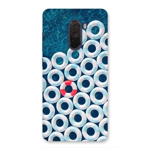 Light Blue Allure Back Case for Poco F1