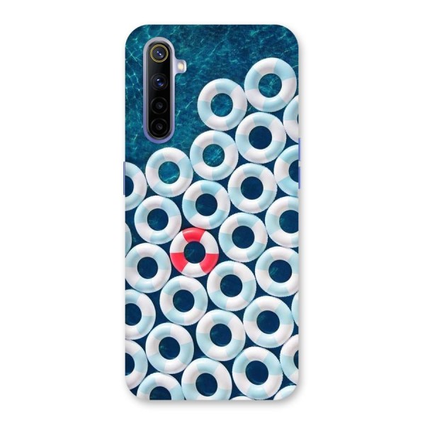 Light Blue Allure Back Case for Realme 6