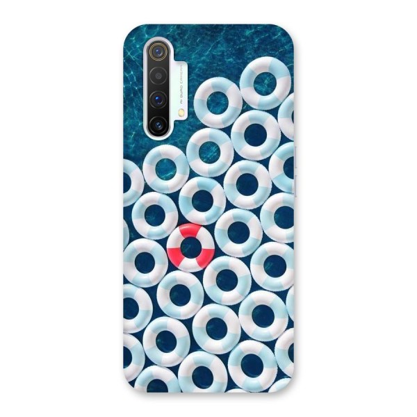 Light Blue Allure Back Case for Realme X3 SuperZoom