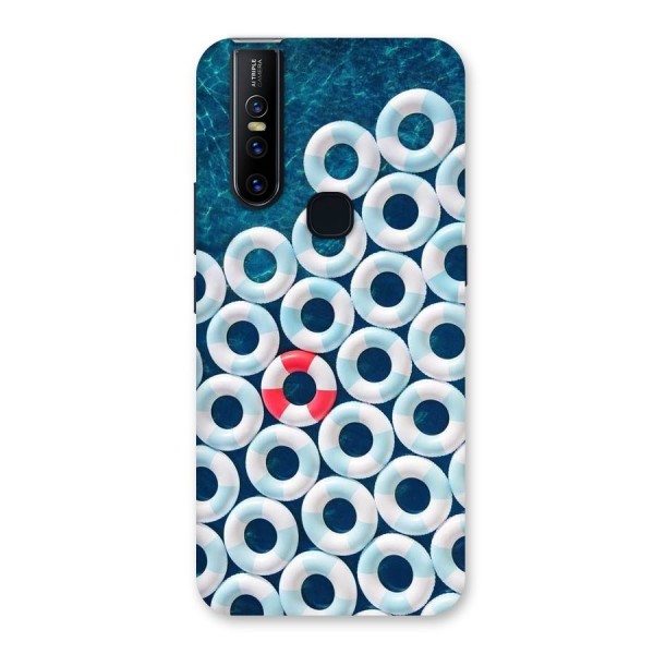 Light Blue Allure Back Case for Vivo V15