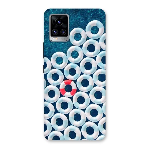 Light Blue Allure Back Case for Vivo V20 Pro