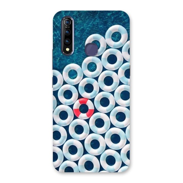 Light Blue Allure Back Case for Vivo Z1 Pro