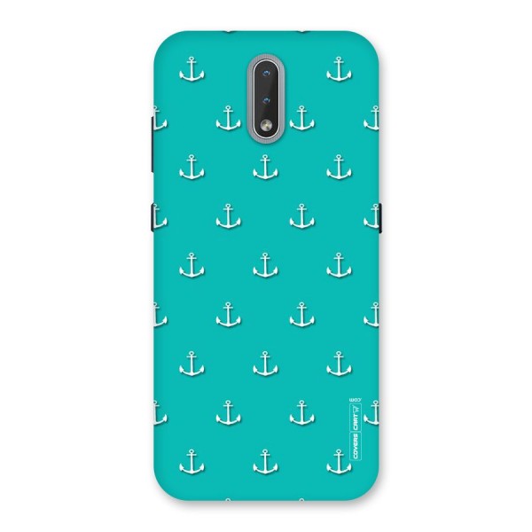 Light Blue Anchor Back Case for Nokia 2.3