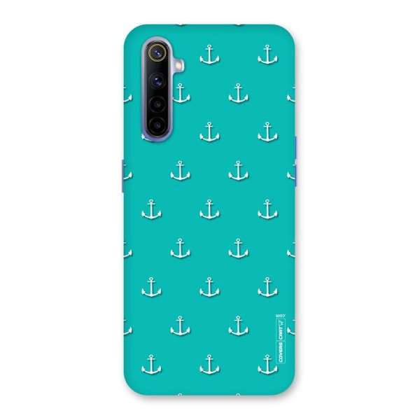 Light Blue Anchor Back Case for Realme 6i