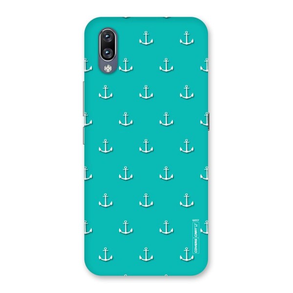 Light Blue Anchor Back Case for Vivo NEX