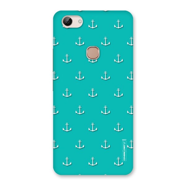 Light Blue Anchor Back Case for Vivo Y83