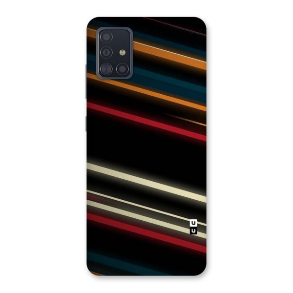 Light Diagonal Stripes Back Case for Galaxy A51