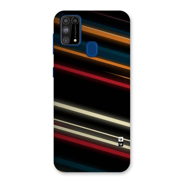 Light Diagonal Stripes Back Case for Galaxy F41