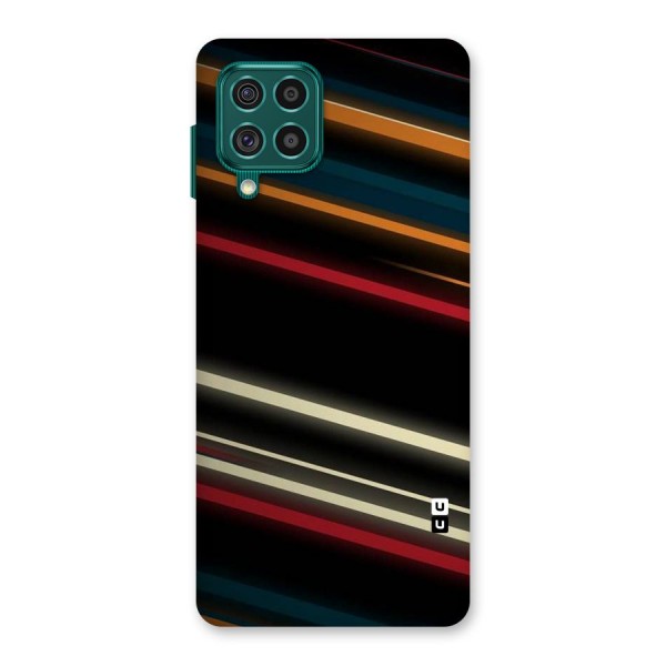 Light Diagonal Stripes Back Case for Galaxy F62