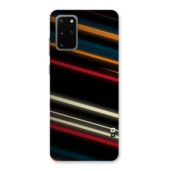 Light Diagonal Stripes Back Case for Galaxy S20 Plus