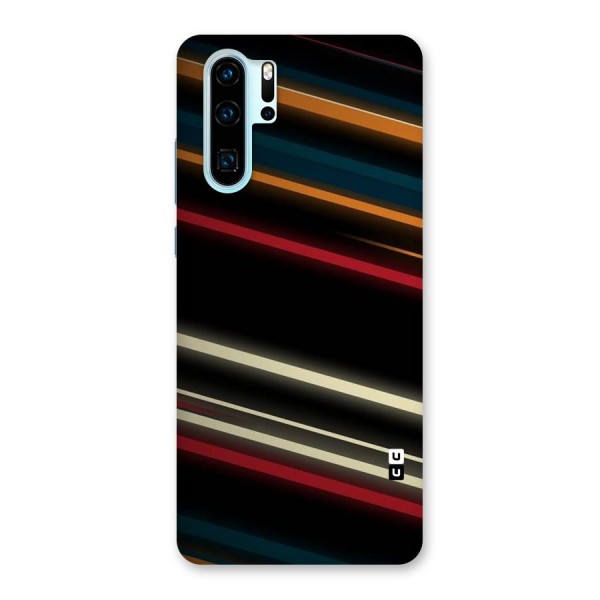 Light Diagonal Stripes Back Case for Huawei P30 Pro