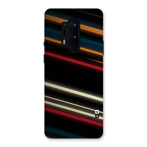 Light Diagonal Stripes Back Case for OnePlus 8 Pro