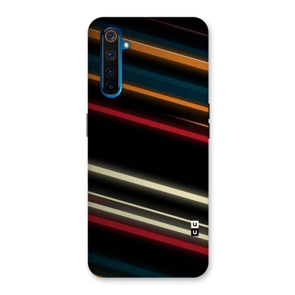 Light Diagonal Stripes Back Case for Realme 6 Pro