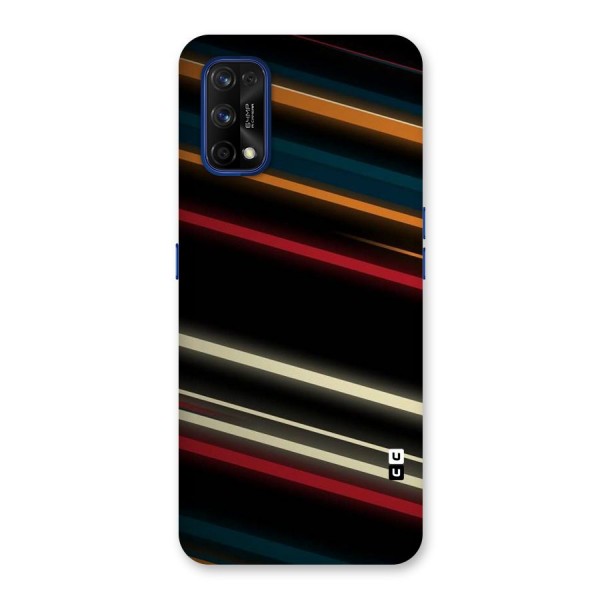 Light Diagonal Stripes Back Case for Realme 7 Pro