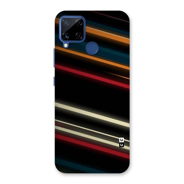 Light Diagonal Stripes Back Case for Realme C12