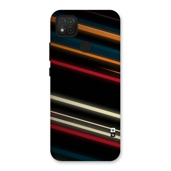 Light Diagonal Stripes Back Case for Redmi 9C